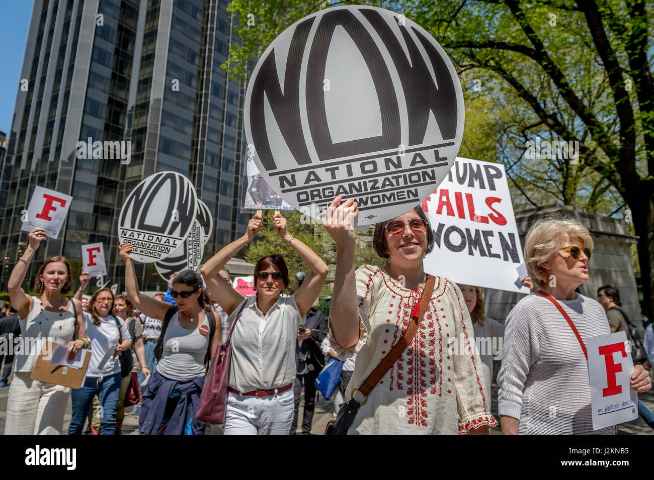 New York, United States. 28th Apr, 2017. The National Organization for ...