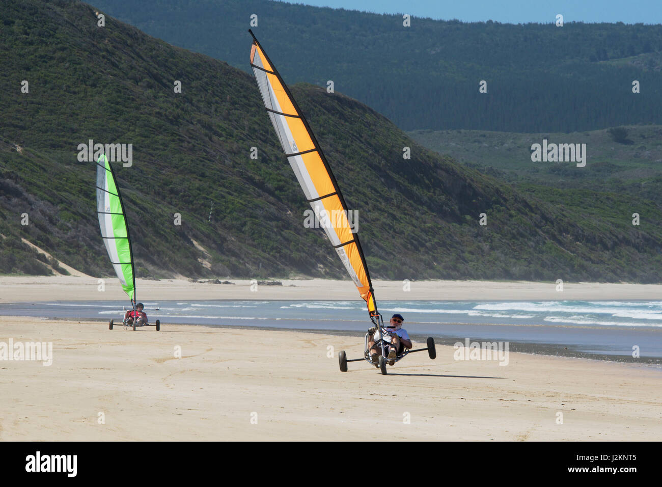 sand yacht racing