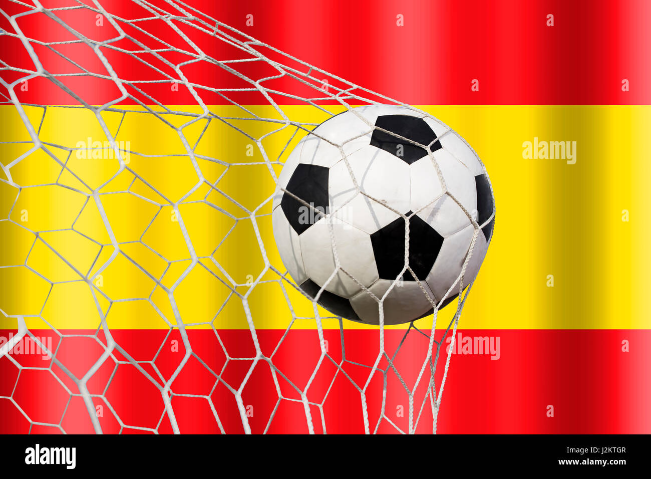 Spain soccer ball Stock Photo Alamy