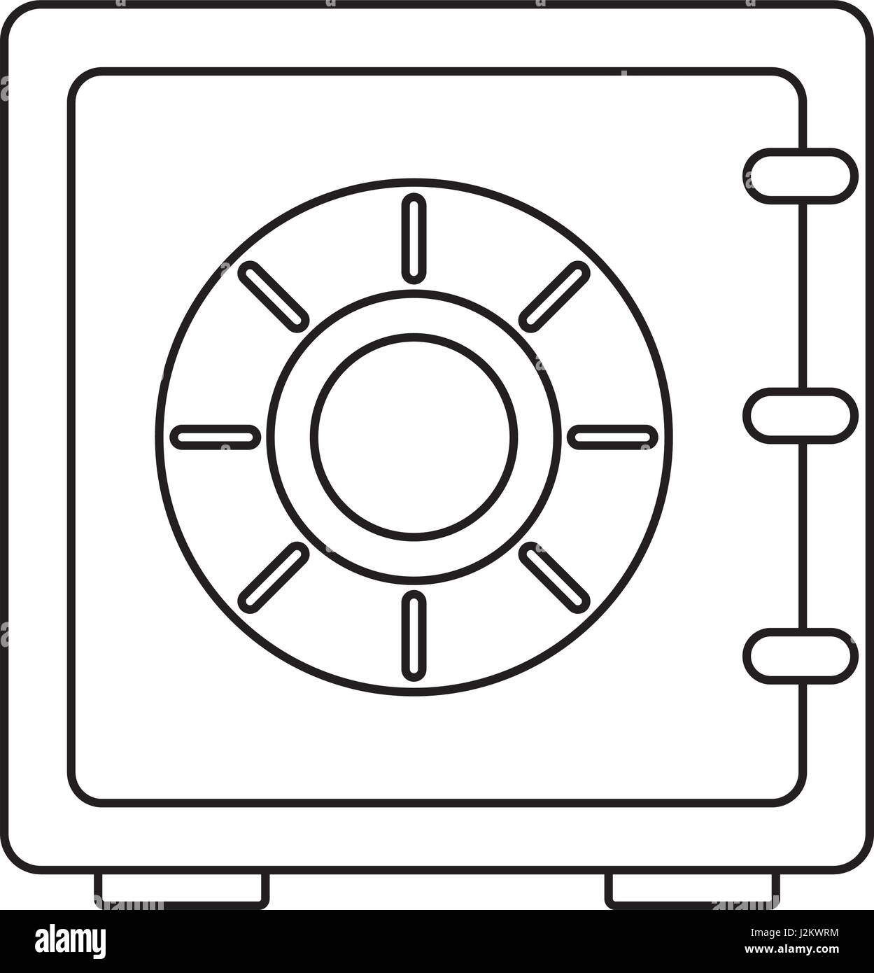 safe box icon Stock Vector Image & Art - Alamy