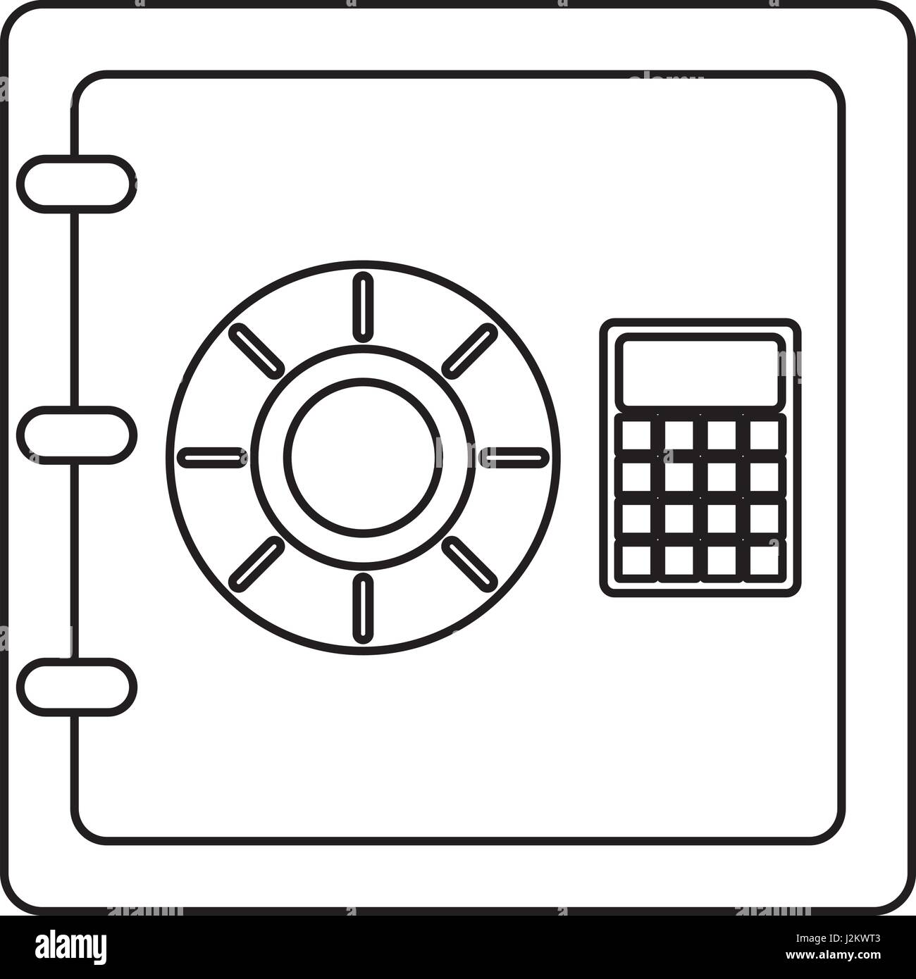 safe box icon Stock Vector Image & Art - Alamy