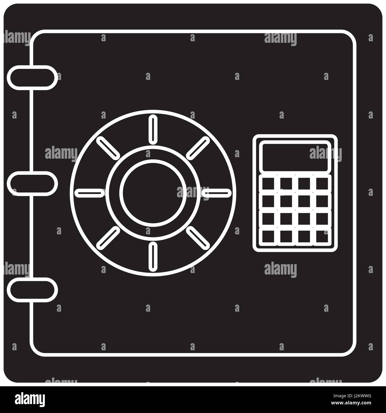 safe box icon Stock Vector Image & Art - Alamy