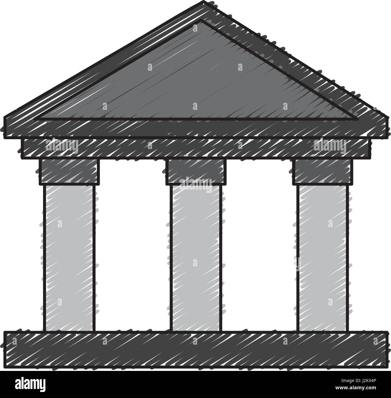 bank building icon Stock Vector Image & Art - Alamy