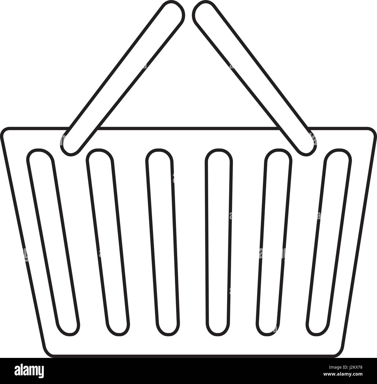 shopping basket icon Stock Vector Image & Art - Alamy