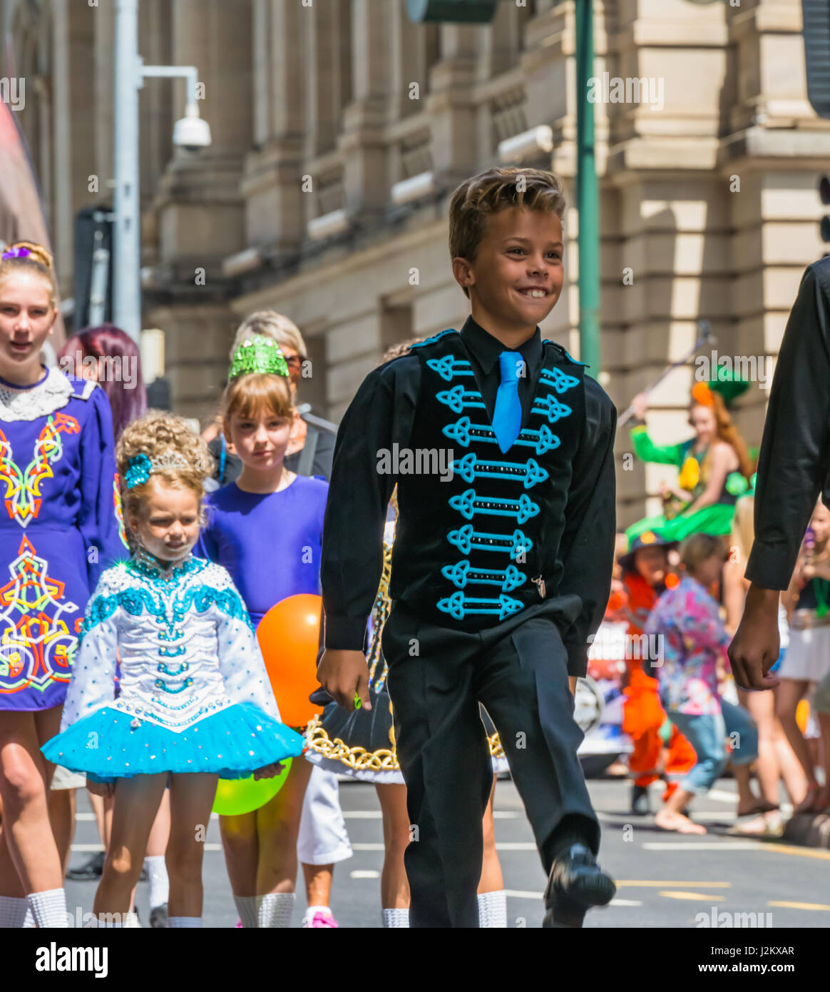 St. patrick's day australia brisbane hires stock photography and