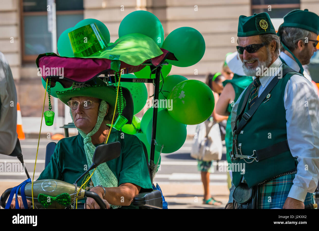 st-patrick-s-day-australia-brisbane-hi-res-stock-photography-and