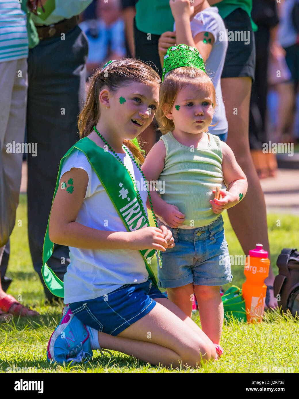St. patrick's day australia brisbane hires stock photography and