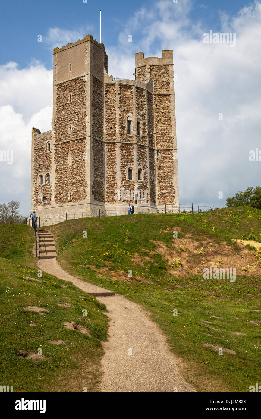 Orford Castle Stock Photo