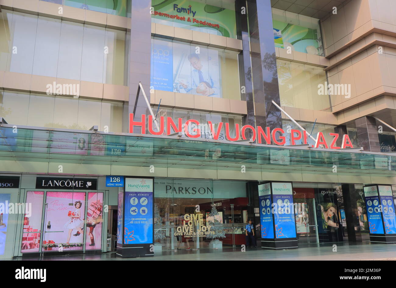 People visit Parkson department store China town in Ho Chi Minh City