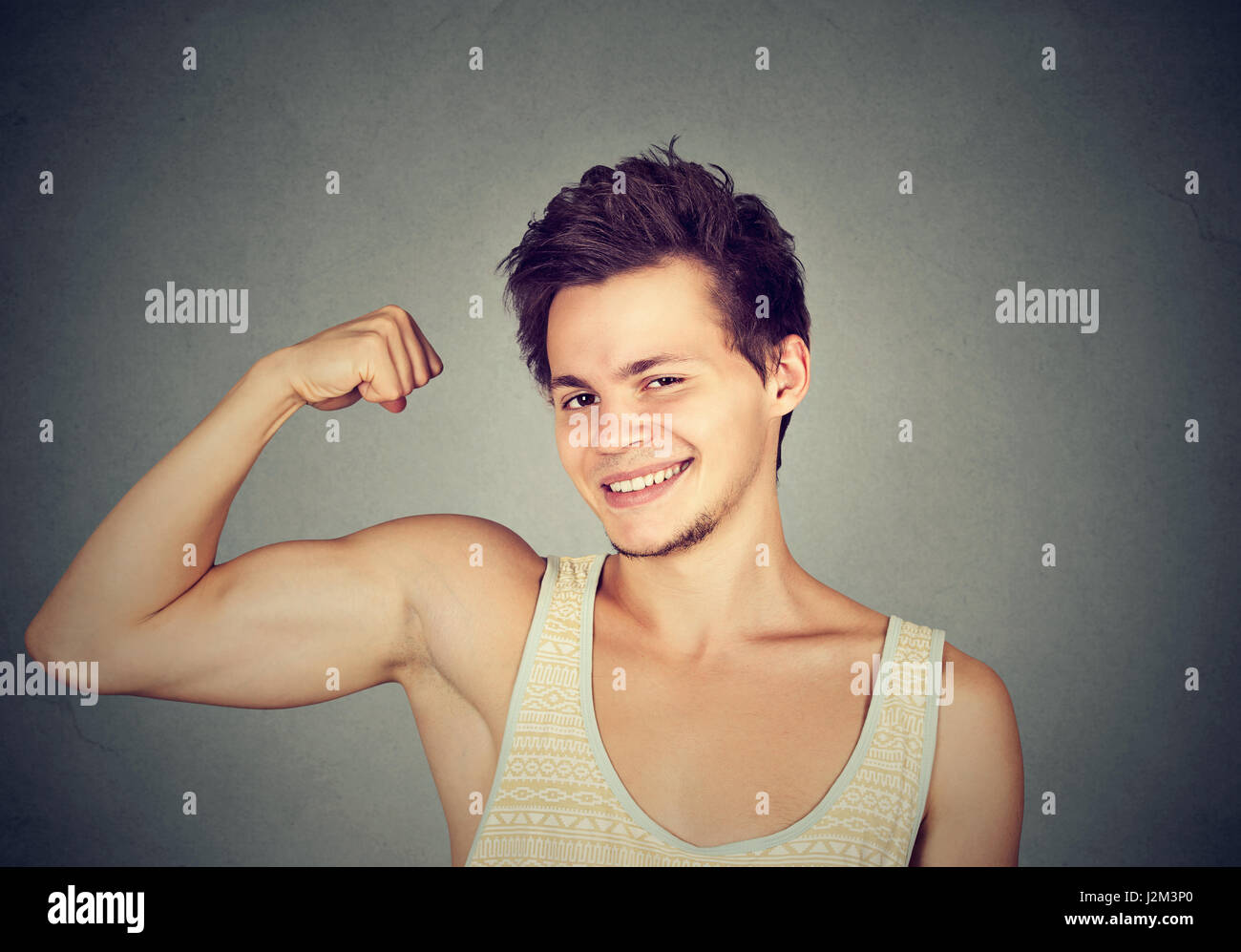 Teenager gym male hi-res stock photography and images - Alamy