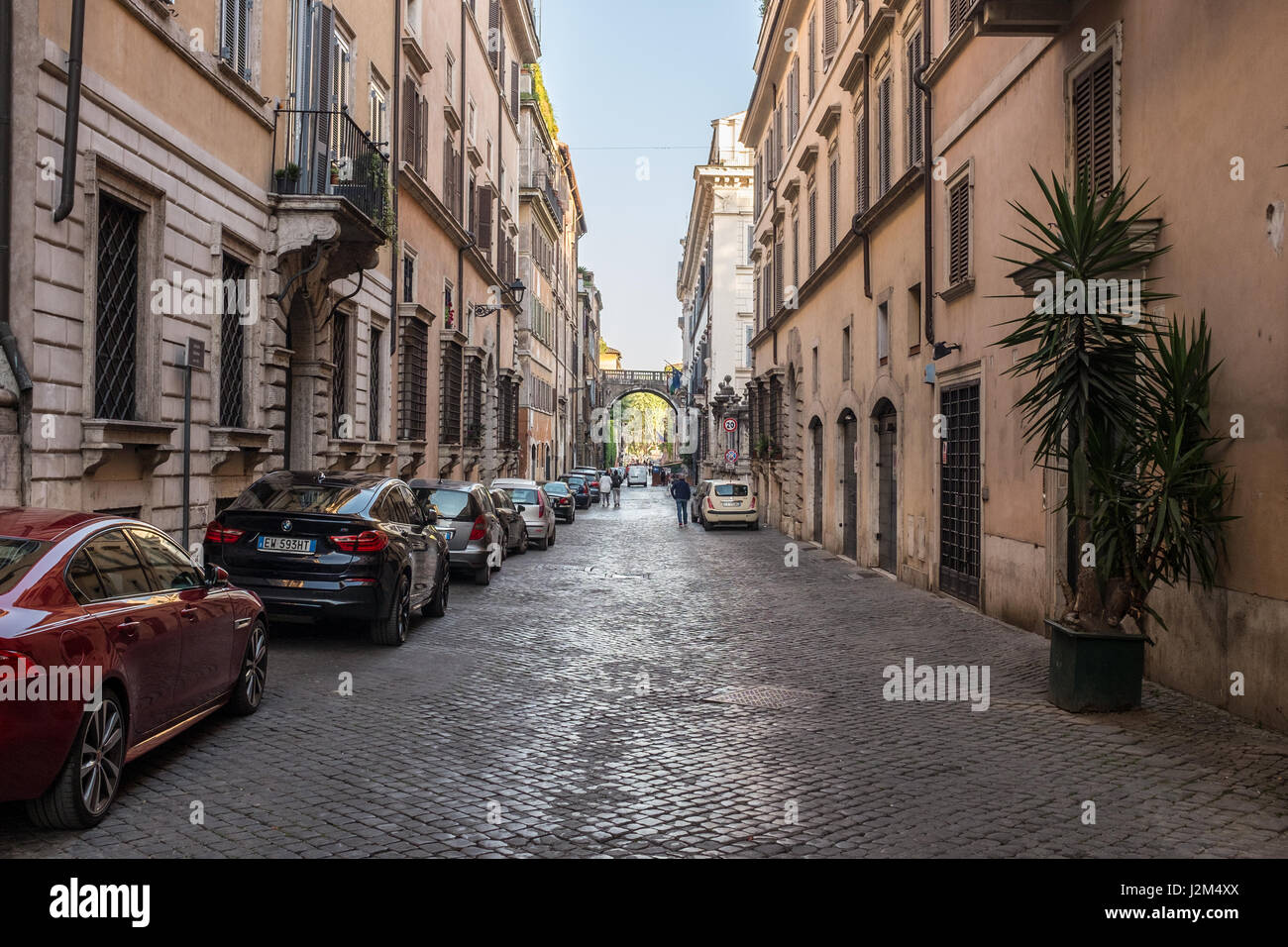 Italian street scene Stock Photo - Alamy