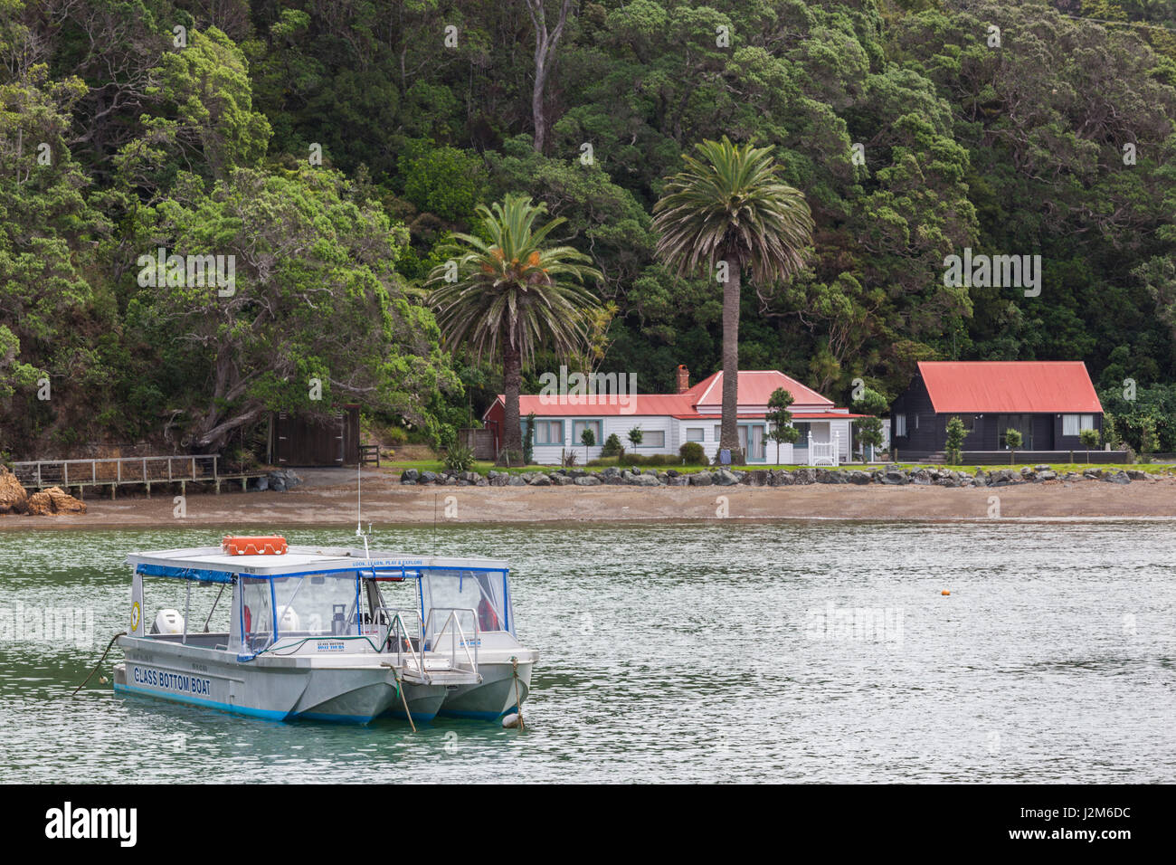 New Zealand, North Island, Leigh, harborfront Stock Photo Alamy