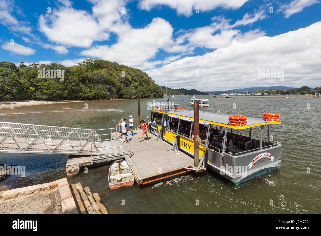 New Zealand, North Island, Coromandel Peninsula, Whitianga, ferry