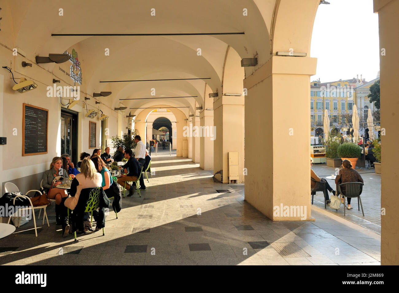 France, AlpesMaritimes, Nice, place Garibaldi Stock Photo Alamy