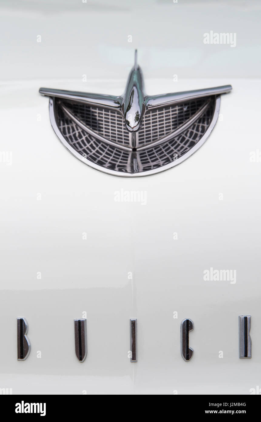 USA, Massachusetts, Beverly Farms, antique cars, 1950s Buick Special