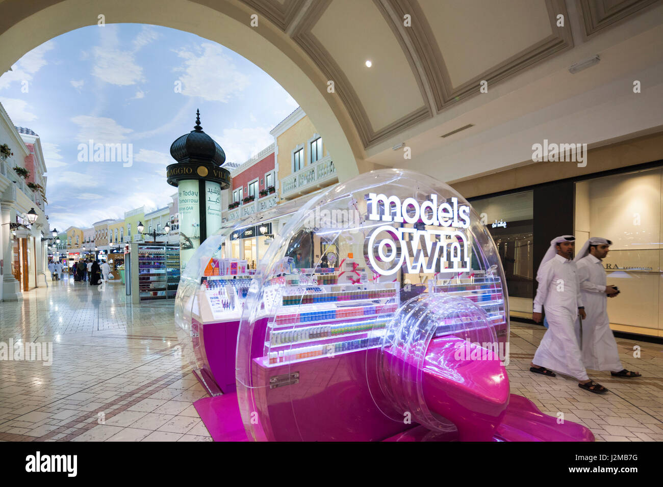 Qatar, Doha, Villaggio Shopping Mall, interior Stock Photo