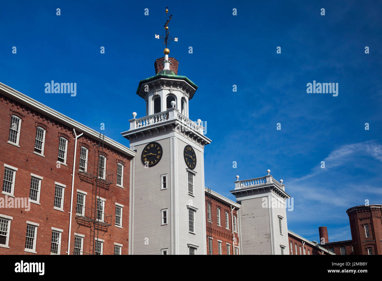 USA, Massachusetts, Lowell, Lowell National Historic Park, Boot Mills