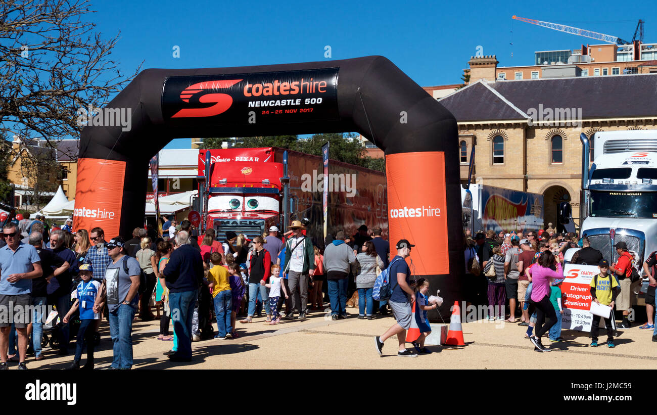 NEWCASTLE, NSW, AUSTRALIA29 APRIL 2017 Promotion Day for the Coates