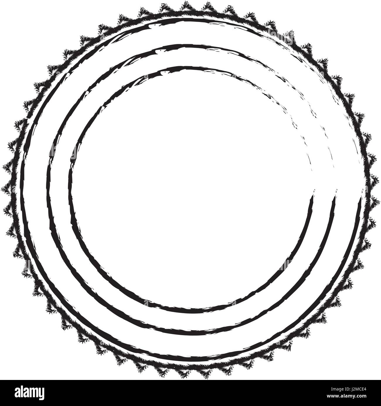 emblem stamp sticker blank design Stock Vector Image & Art Alamy