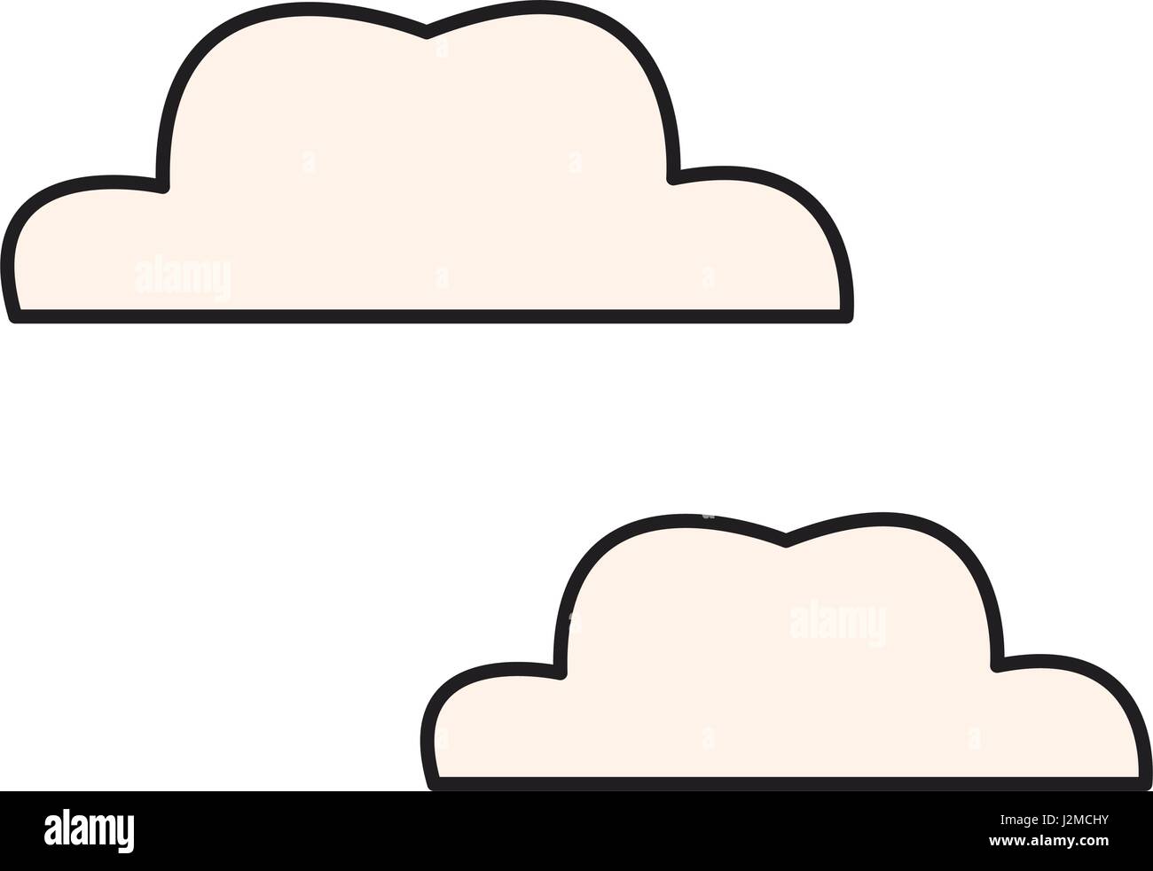 cloud weather nature season design Stock Vector Image & Art - Alamy