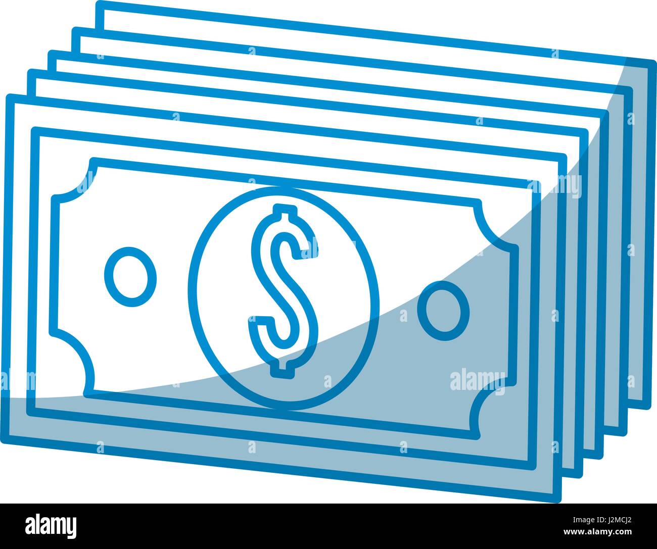 contour bill dollar money Stock Vector Image & Art - Alamy