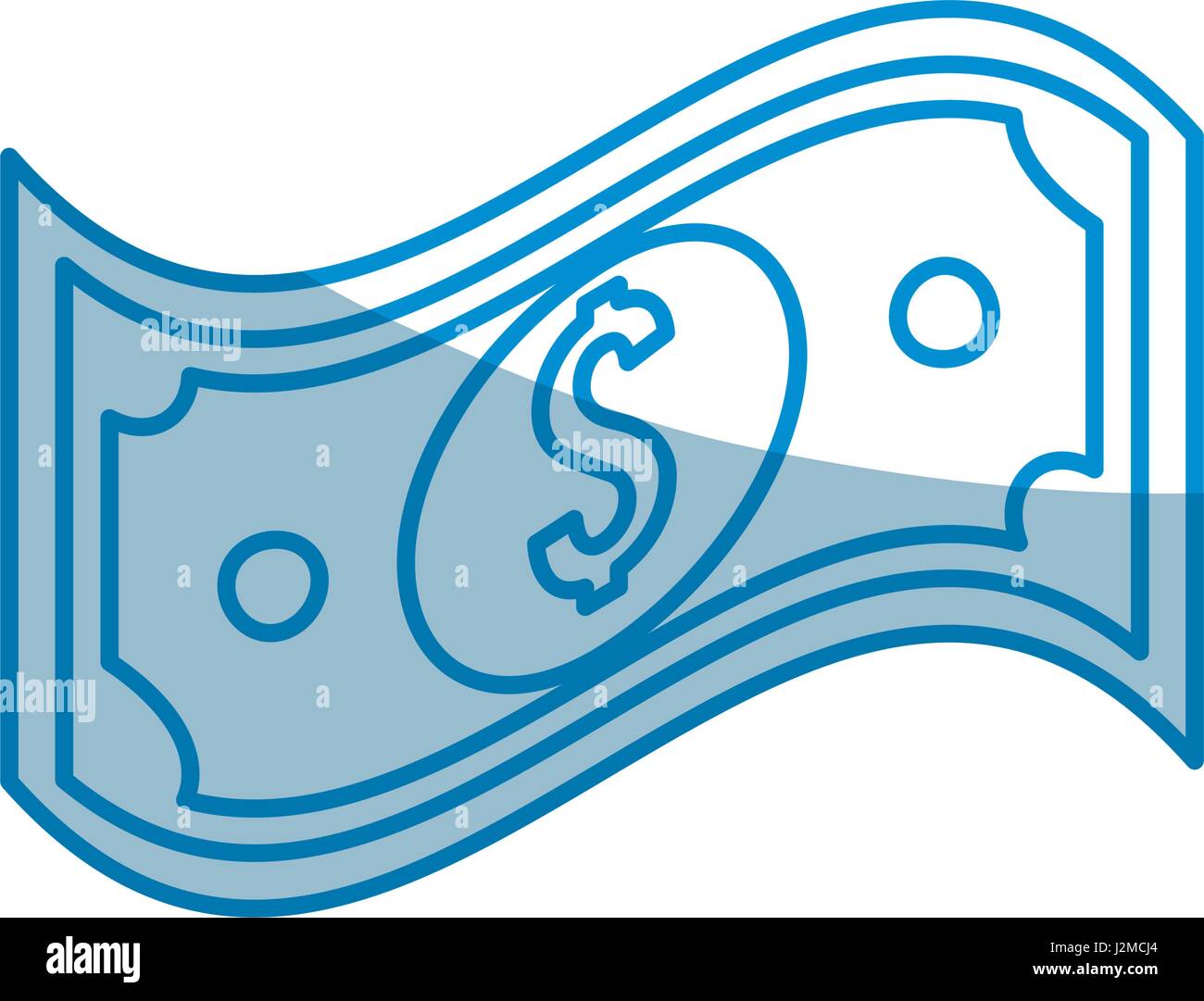 contour bill dollar money Stock Vector Image & Art - Alamy