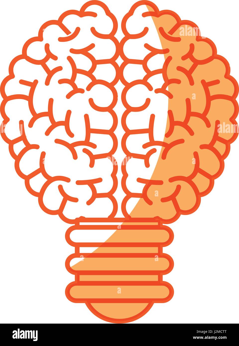 brain bulb inspiration creativity image Stock Vector Image & Art - Alamy