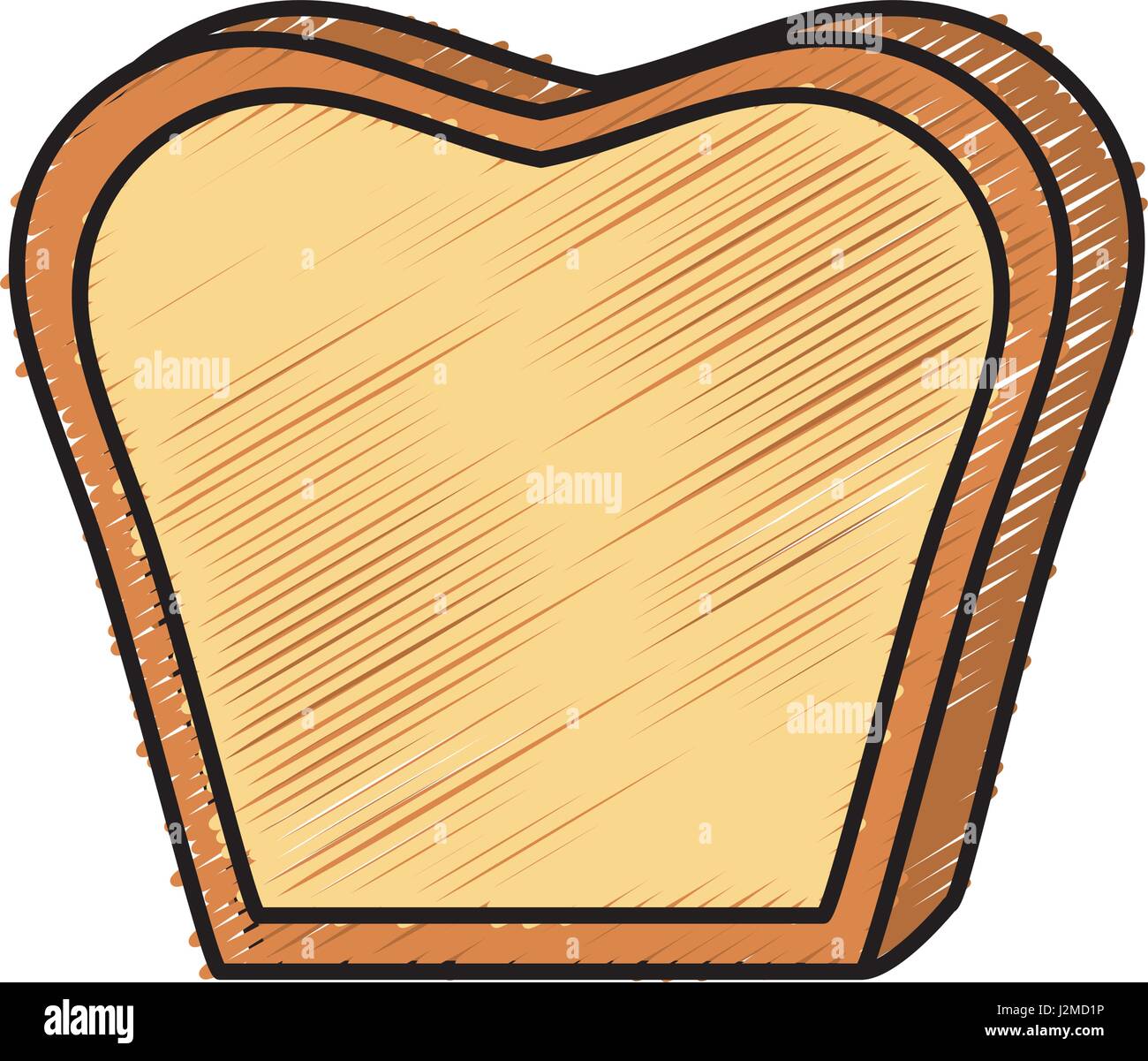 delicious fresh bakery slice bread Stock Vector Image & Art - Alamy
