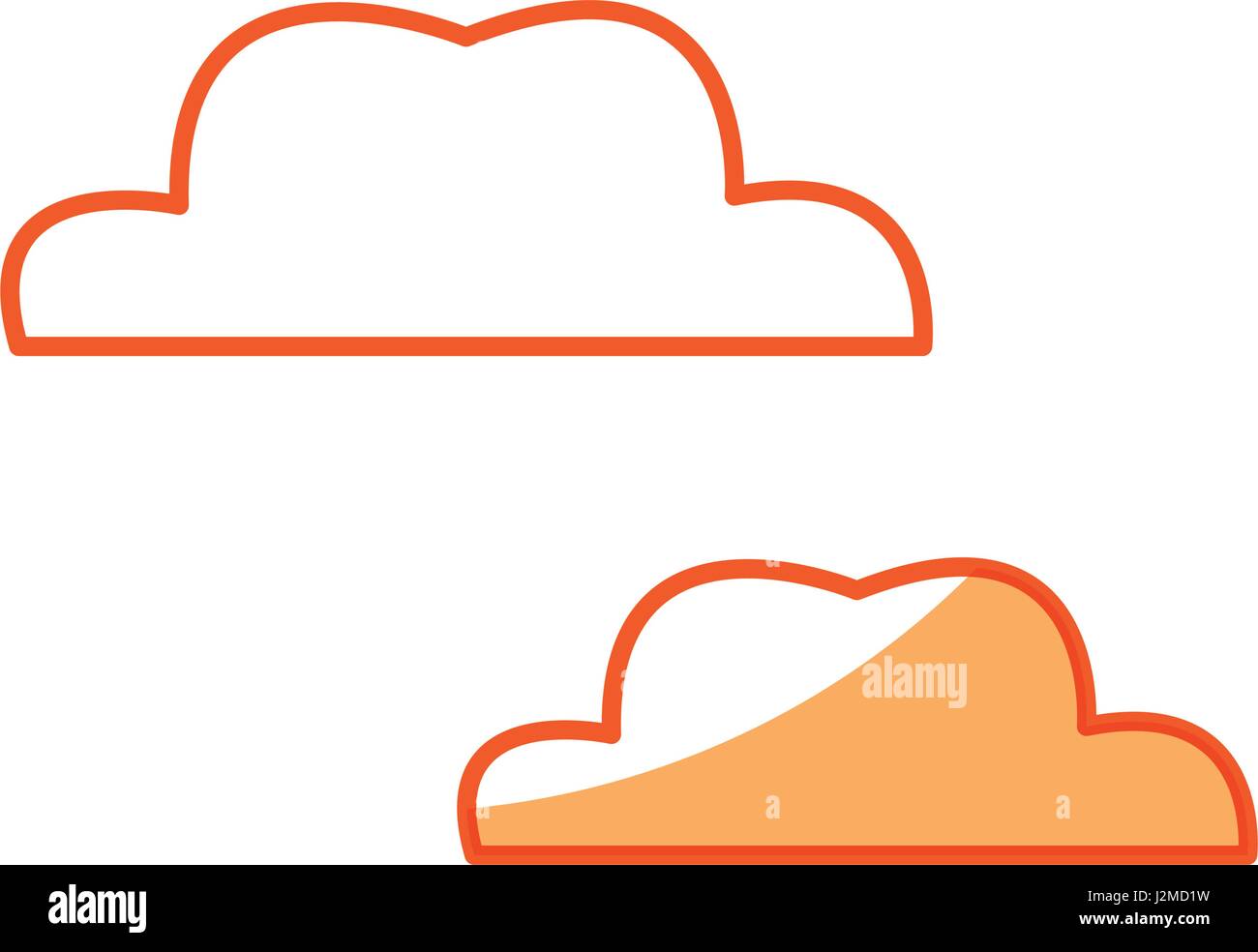 cloud weather climate design Stock Vector Image & Art - Alamy