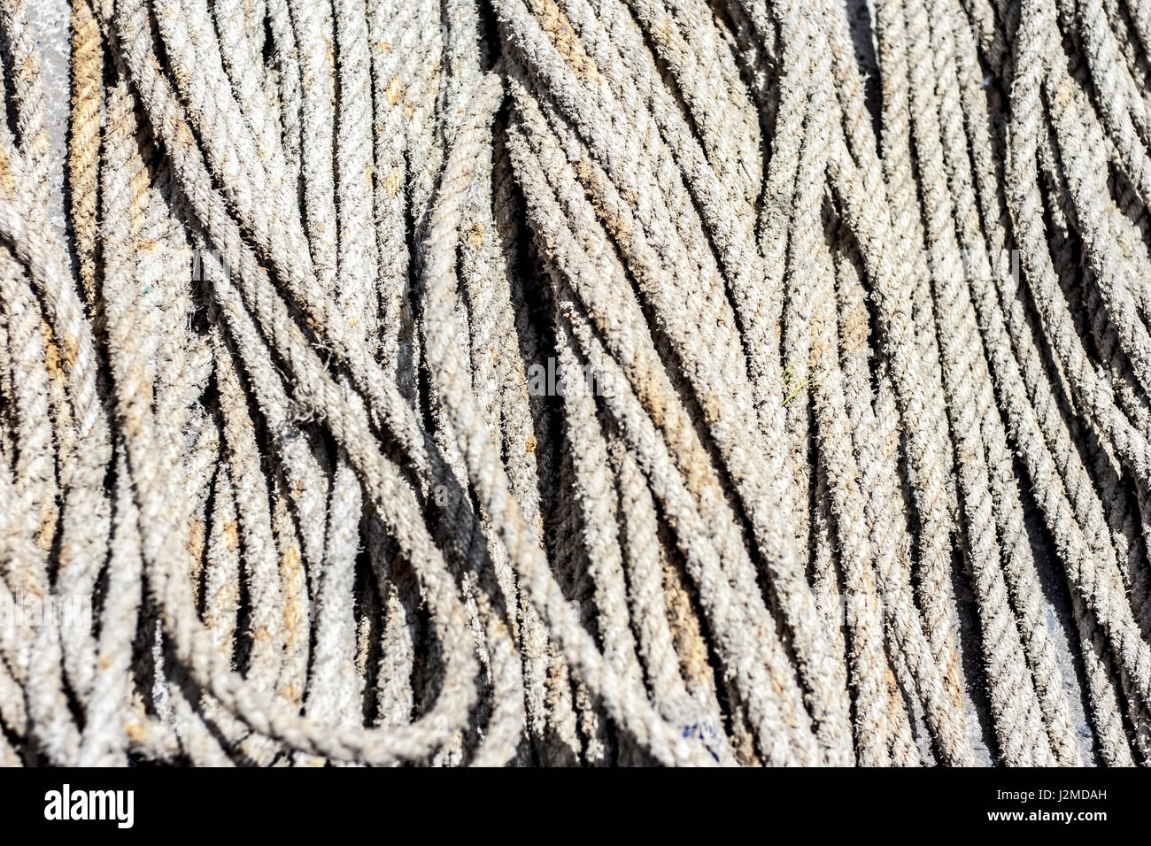A bunch of Ropes in Market Stock Photo - Alamy