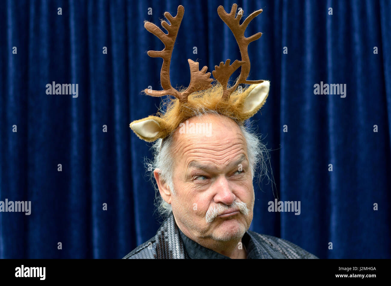 gold reindeer ears
