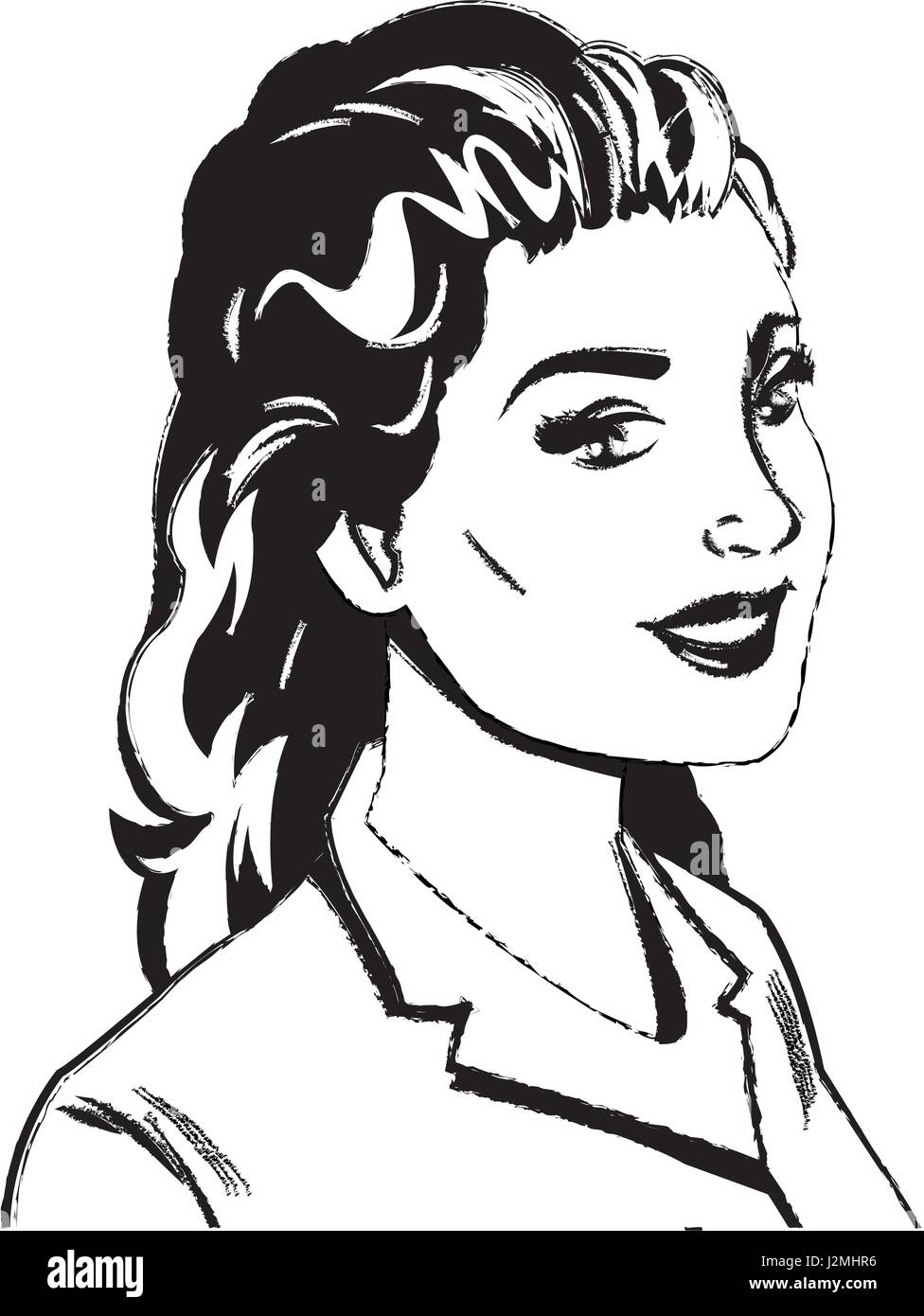 Marilyn Sketch Pop Art Design  Vector Illustration Editorial Stock Image   Illustration of beautiful character 112428599