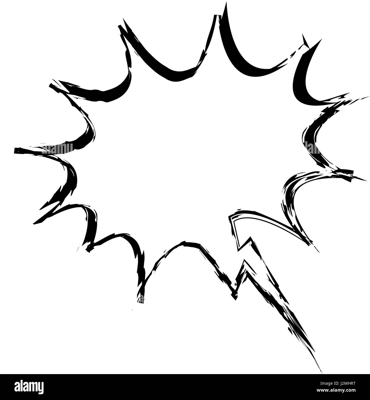 bubble comic speech chat sketch Stock Vector Image & Art - Alamy