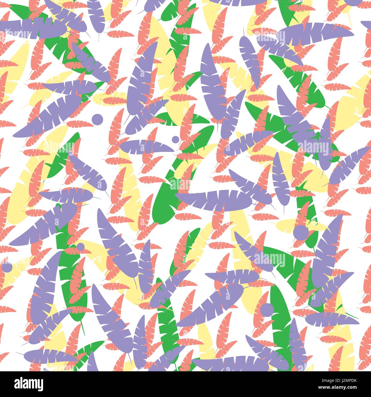 Seamless pattern background with autumn leaves on white. Vector ...