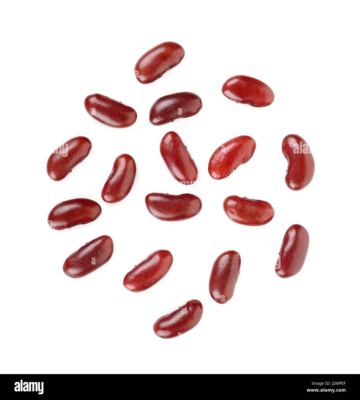 red beans isolated on the white background Stock Photo Alamy
