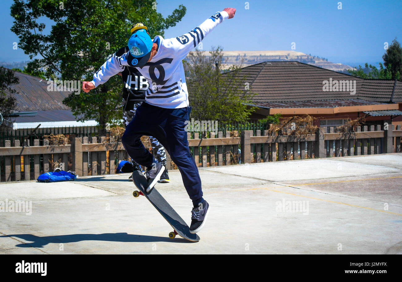 Skate Boarding Stock Photo