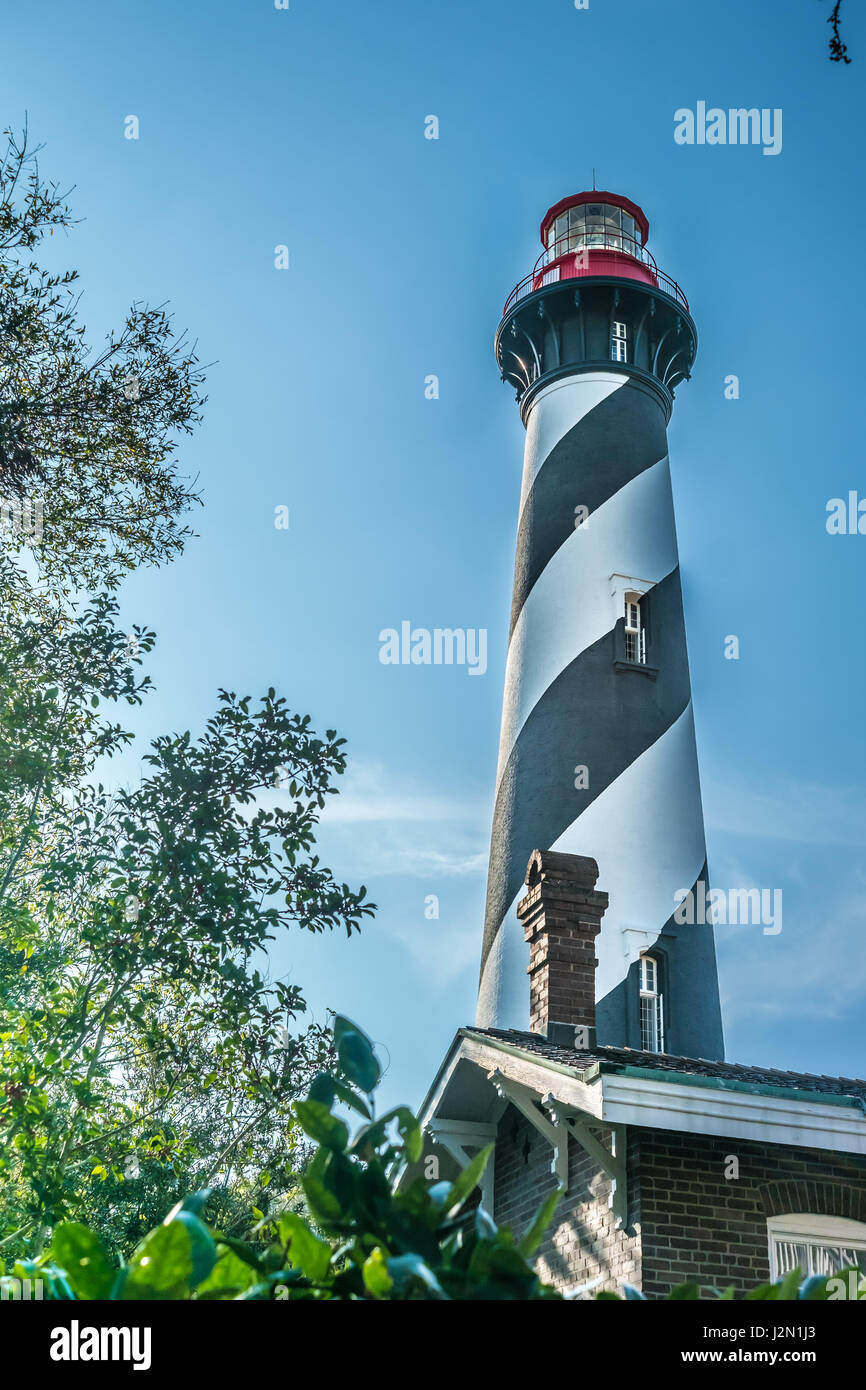 St. Augustine lighthouse (1874 St. Augustine Light Station) on the