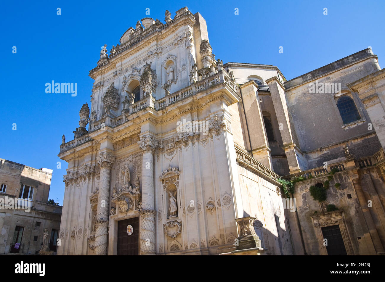 basilica-church-of-st-giovanni-battista-lecce-puglia-italy-stock