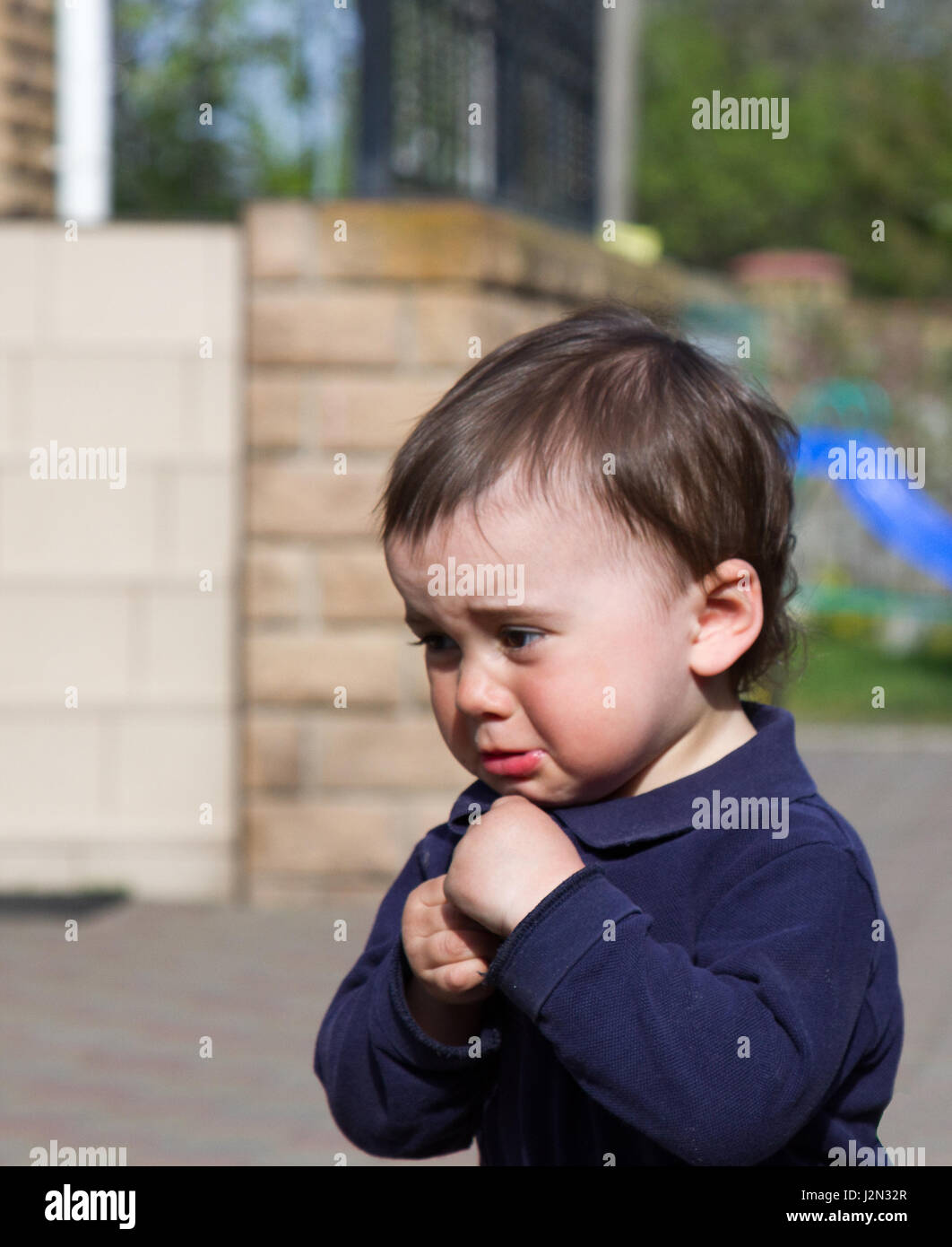 Little Boy Mean Face