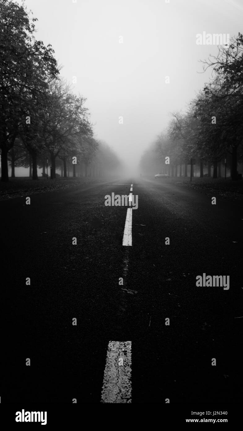 Cold london park scenic Black and White Stock Photos & Images - Alamy