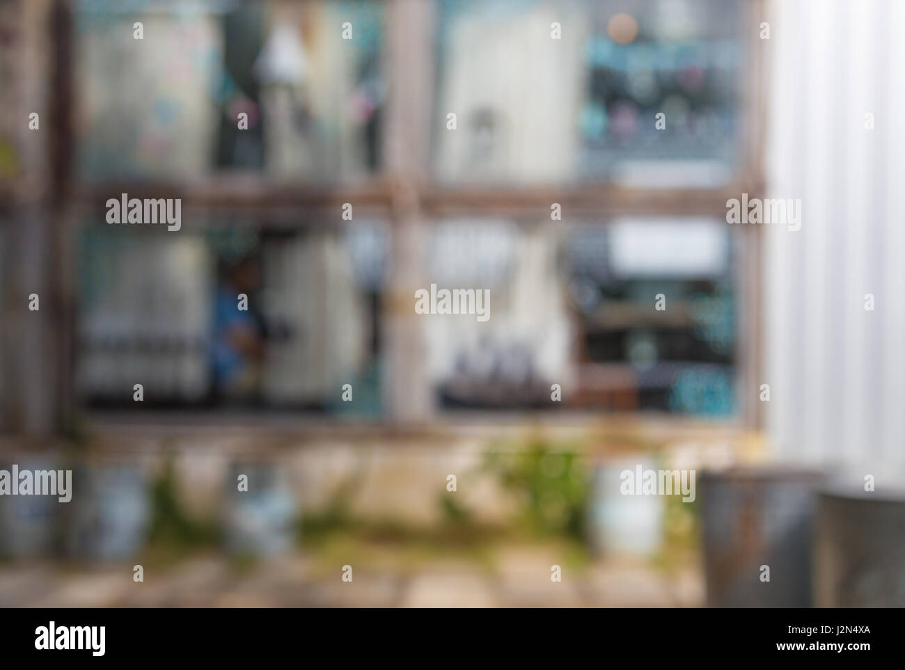 Office interior windows and blur hi-res stock photography and images ...