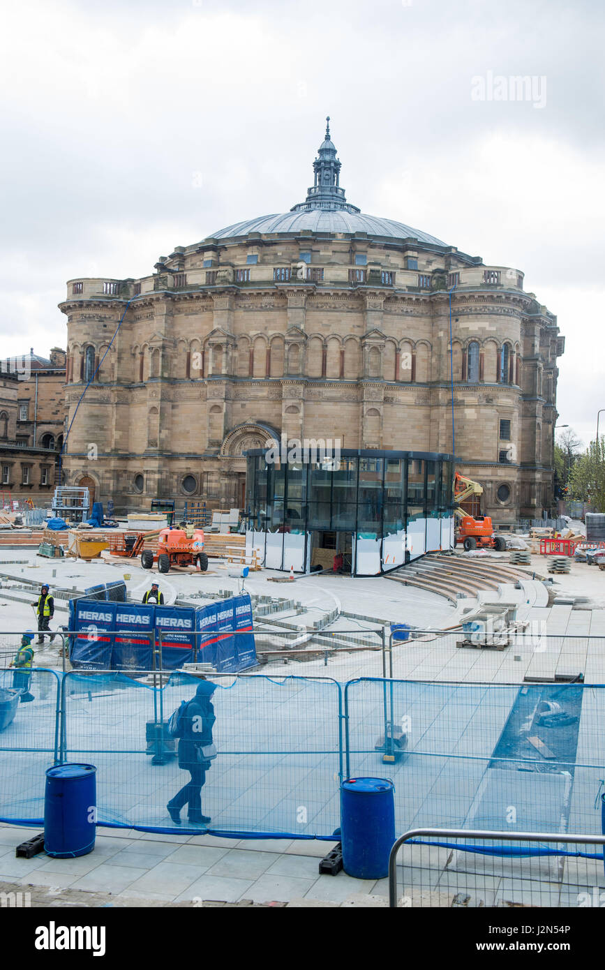 Picture Bristo Square, McEwan Hall refurbished Stock Photo Alamy