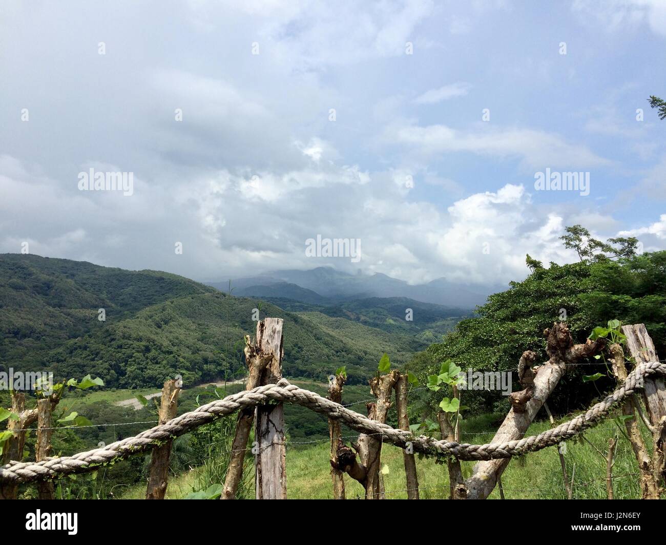 Puntarenas landscape in Costa Rica Stock Photo