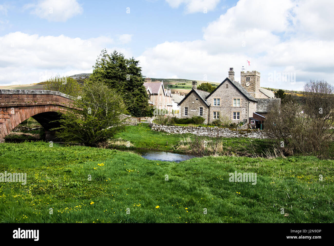 Bampton Grange, Cumbria Stock Photo Alamy