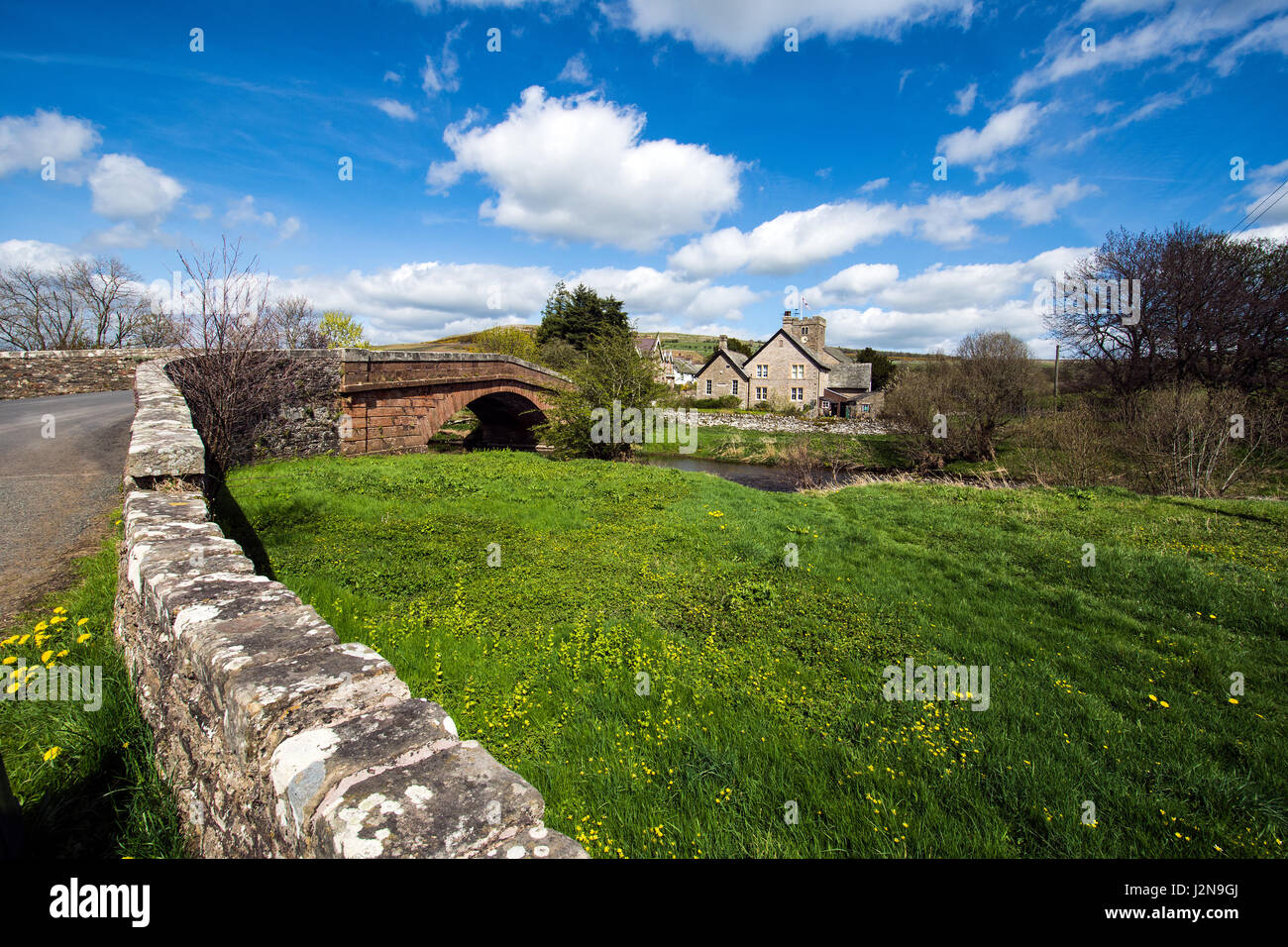 Bampton Grange, Cumbria Stock Photo Alamy