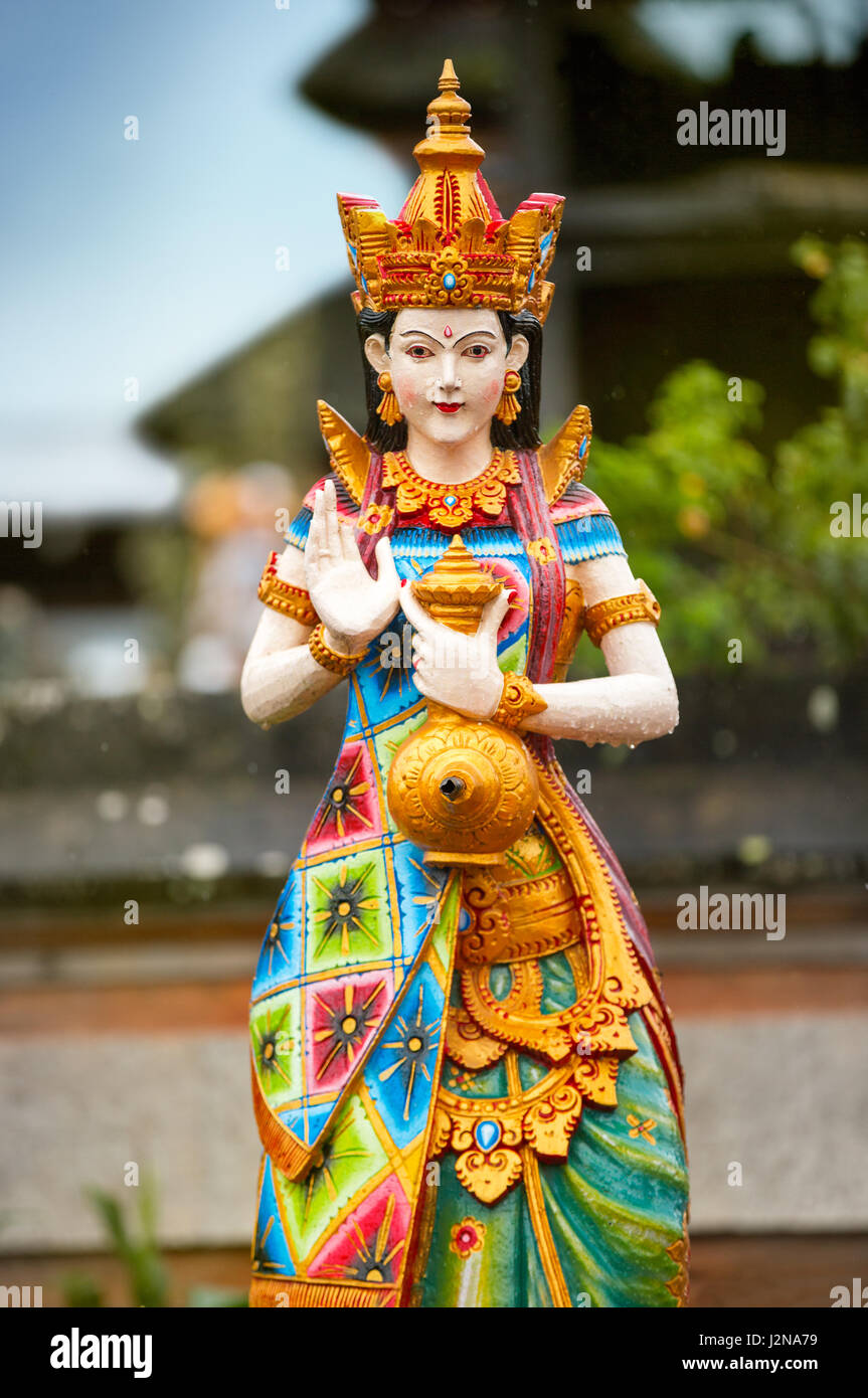 Statue of the Hindu goddess, Indonesia Stock Photo Alamy