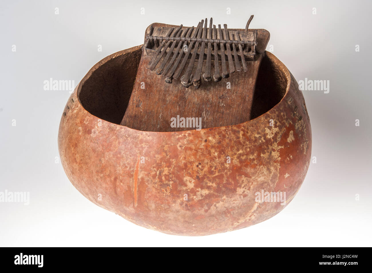 Handmade African music instrument Stock Photo Alamy