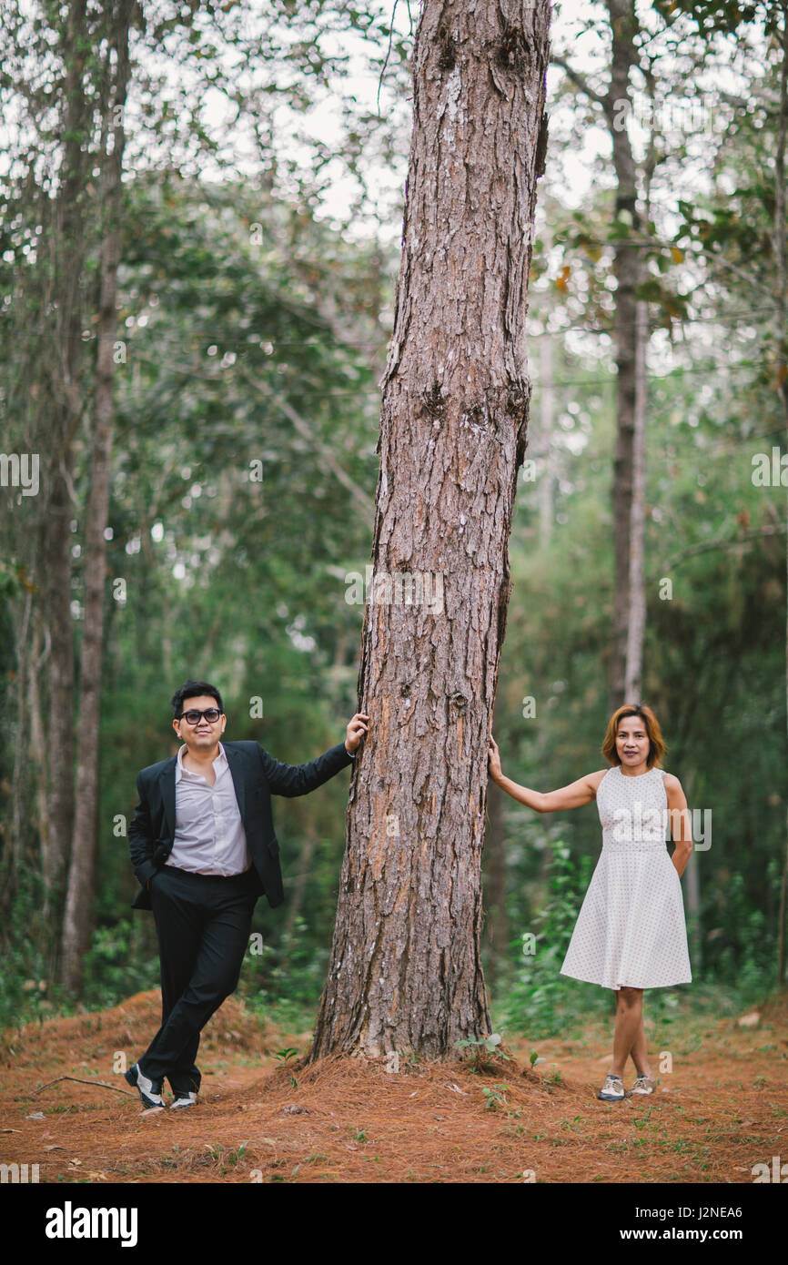 forest formal wedding