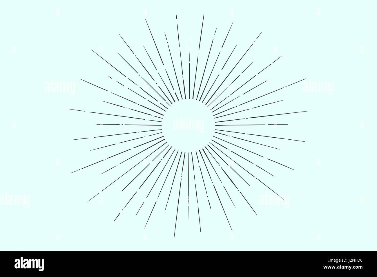pix How To Draw Light Rays https www alamy com stock photo linear drawing of light rays sunburst 139385378 html