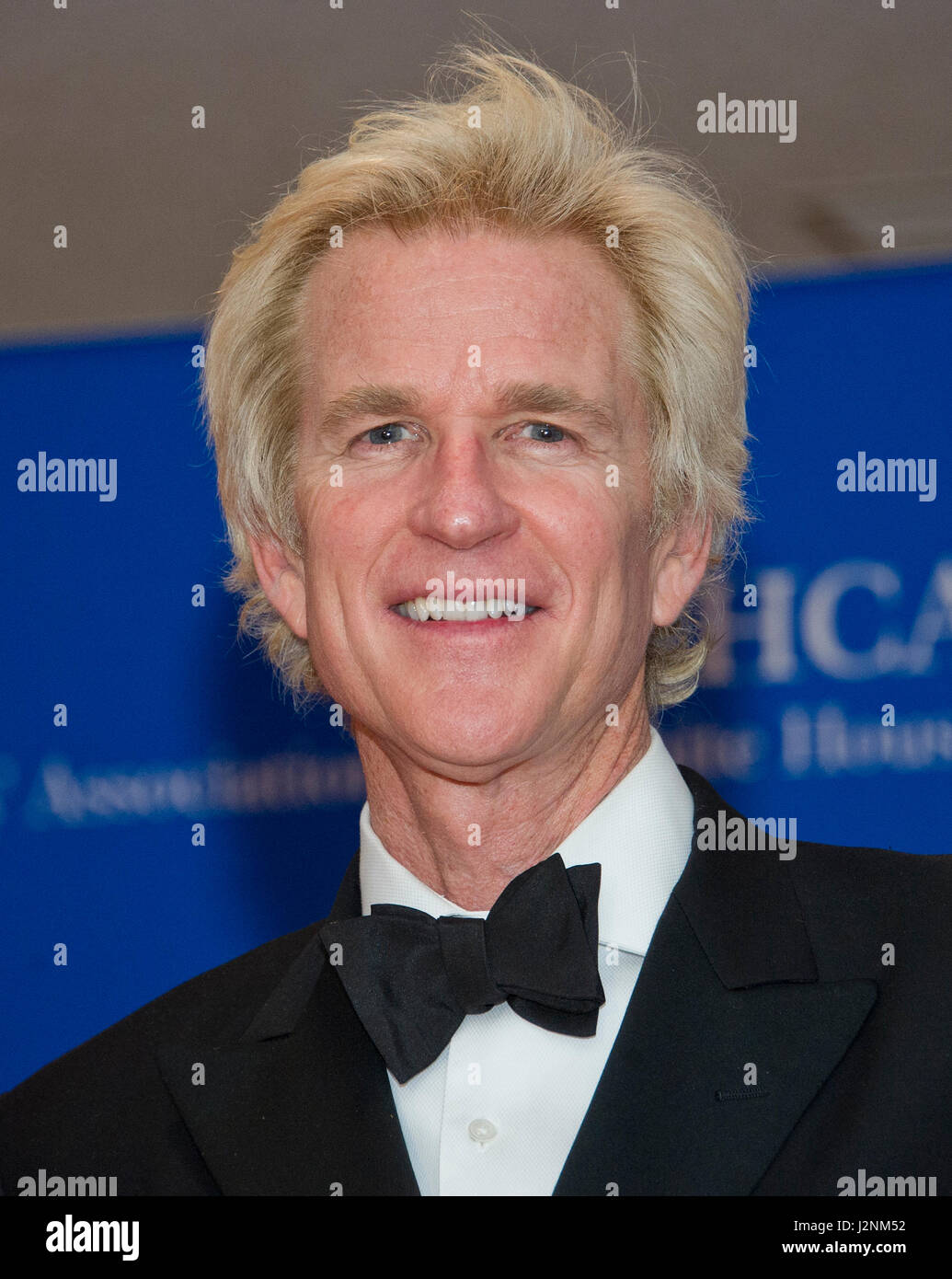 Actor Matthew Modine arrives for the 2017 White House Correspondents